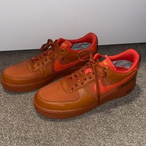Gore-Tex orange Air Force1 size 13 men’s